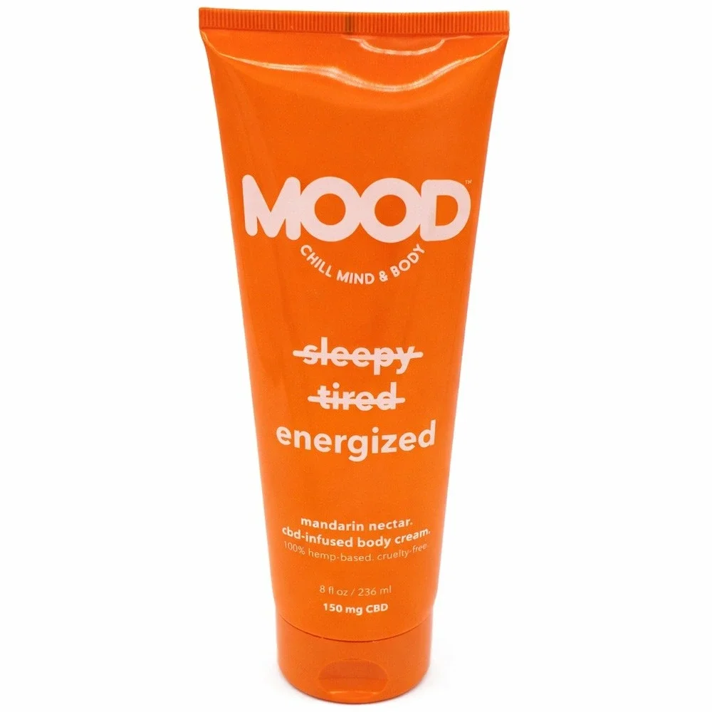 Mood American Eagle *Energized* Mandarin Nectar Body Cream 8oz 150mg New